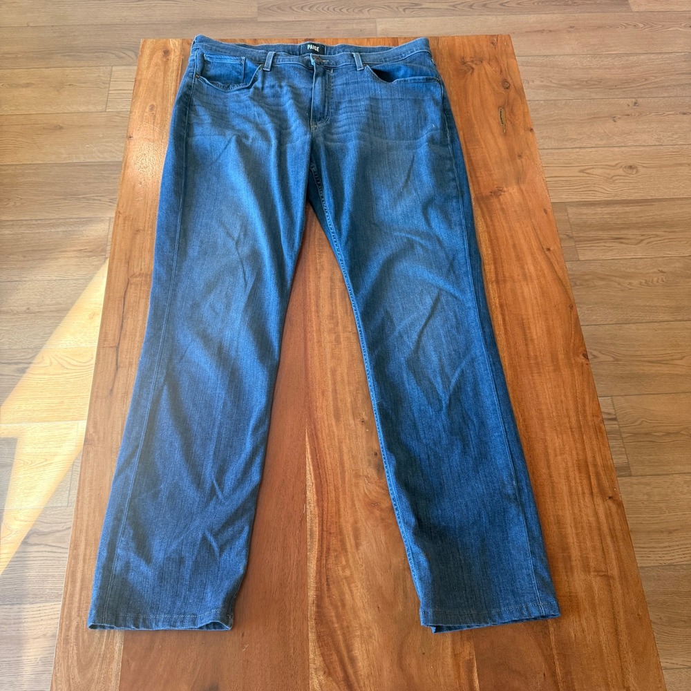 Paige Women's Blue "Normandie" Straight Leg Jeans Size 36